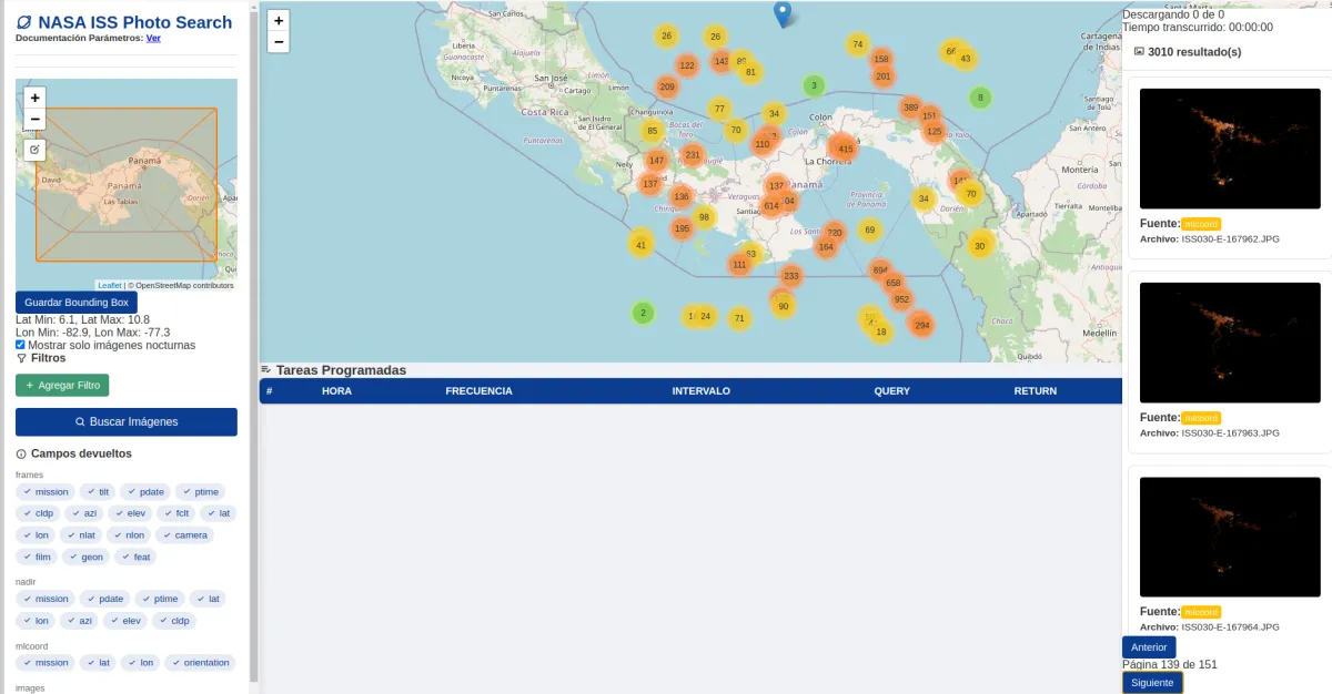 Automatización de Imágenes Satelitales ISS